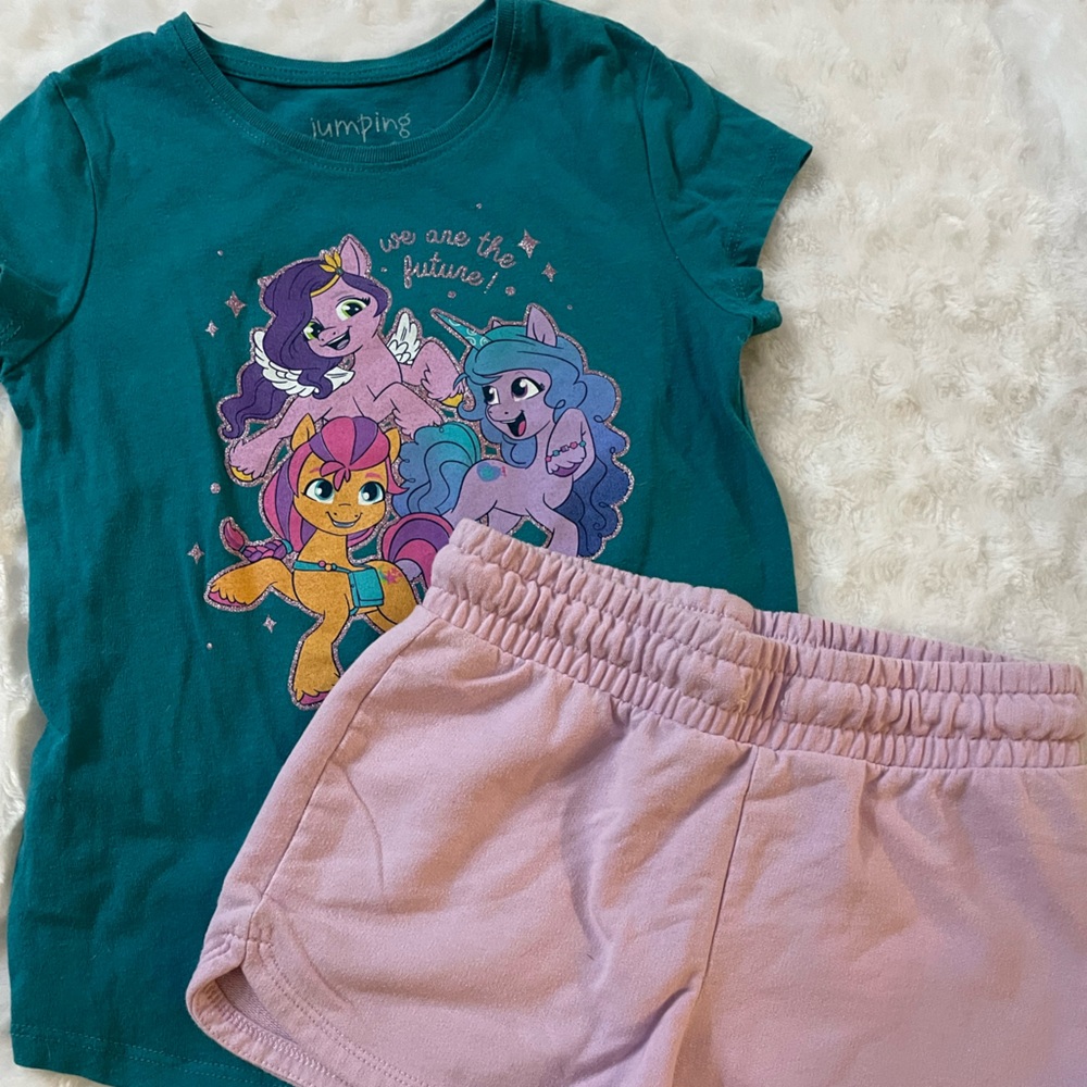 My Little Pony girls outfit